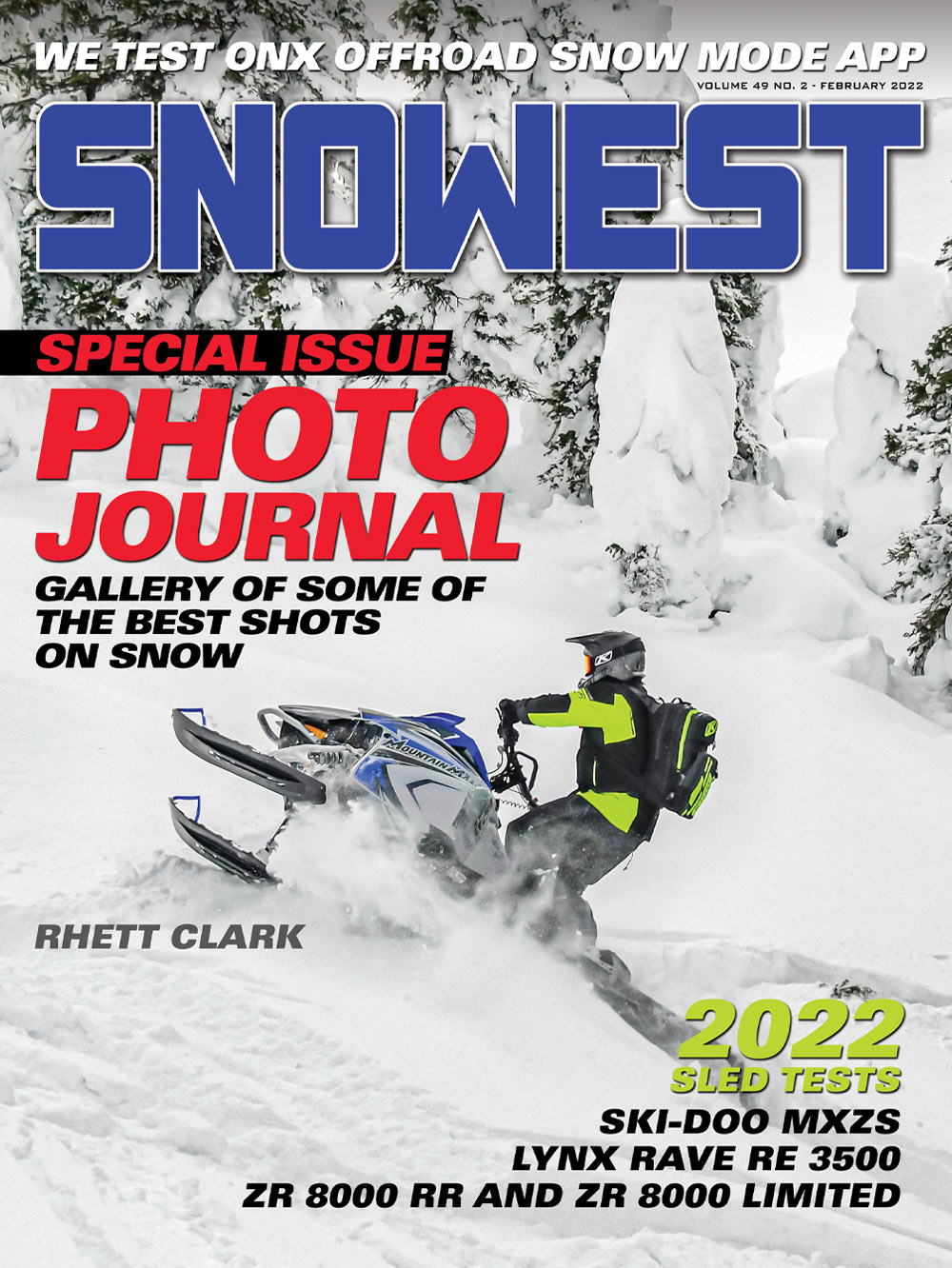 SnoWest February 2022 cover