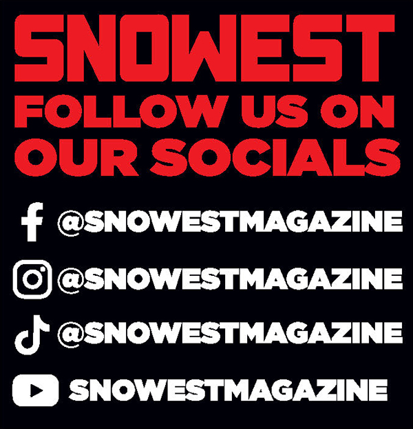 SnoWest Magazine Socials Advertisement