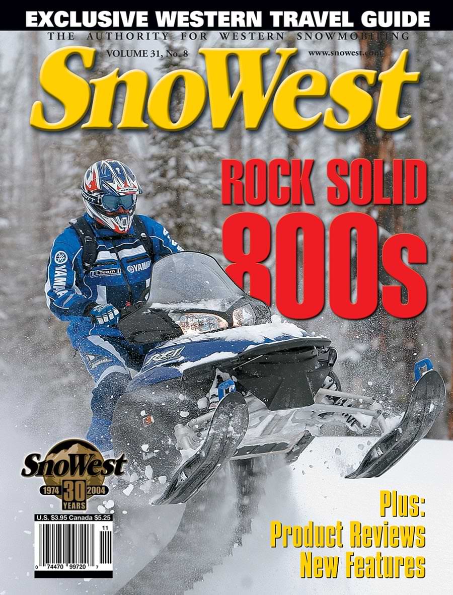 SnoWest Volume 31 Issue No. 8 cover