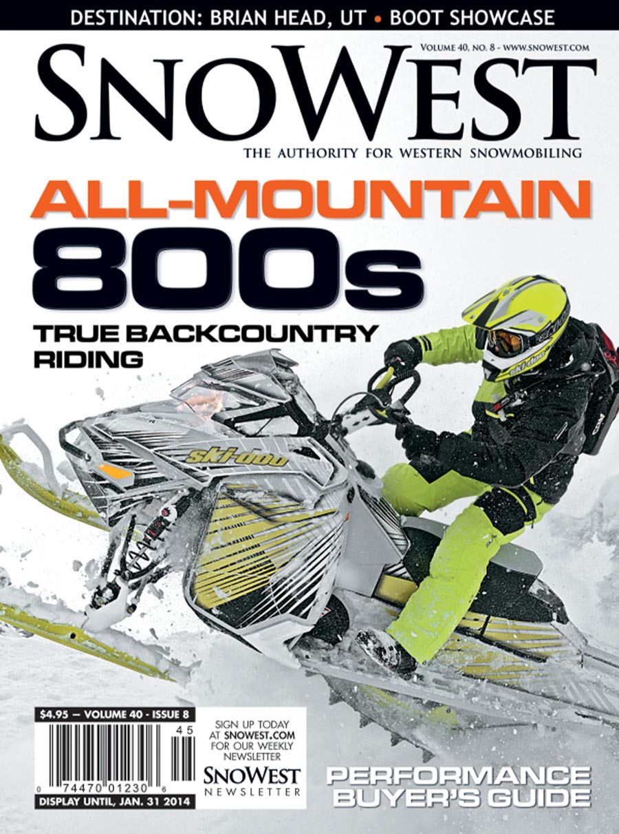 SnoWest Volume 40 Issue No. 8 cover