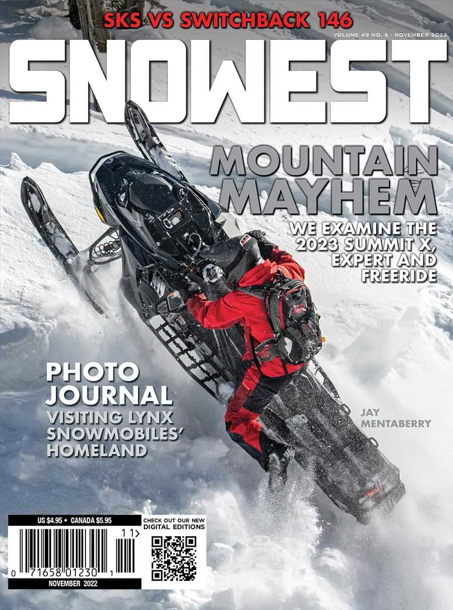 SnoWest November 2022 issue cover
