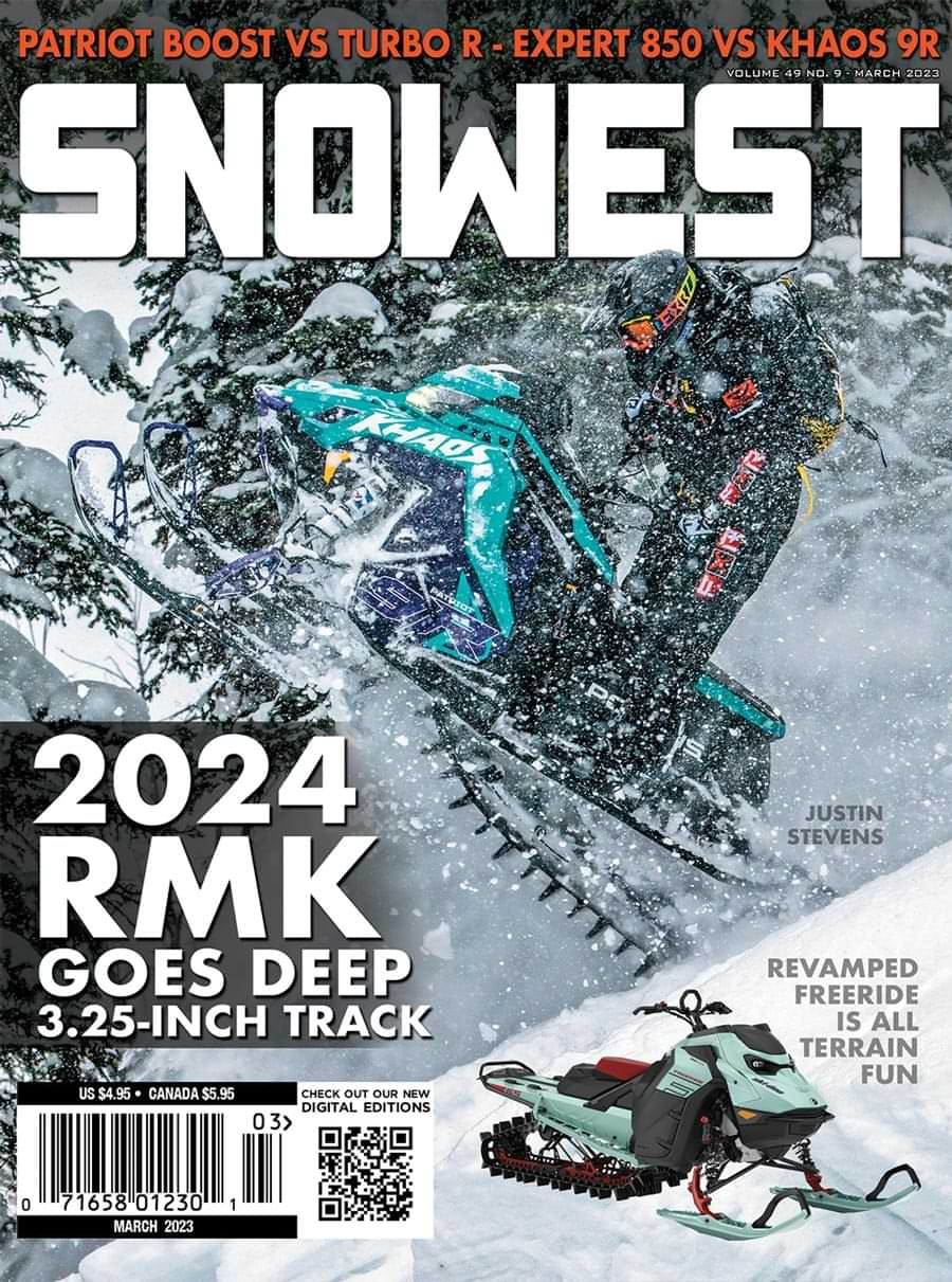 SnoWest March 2023 issue cover