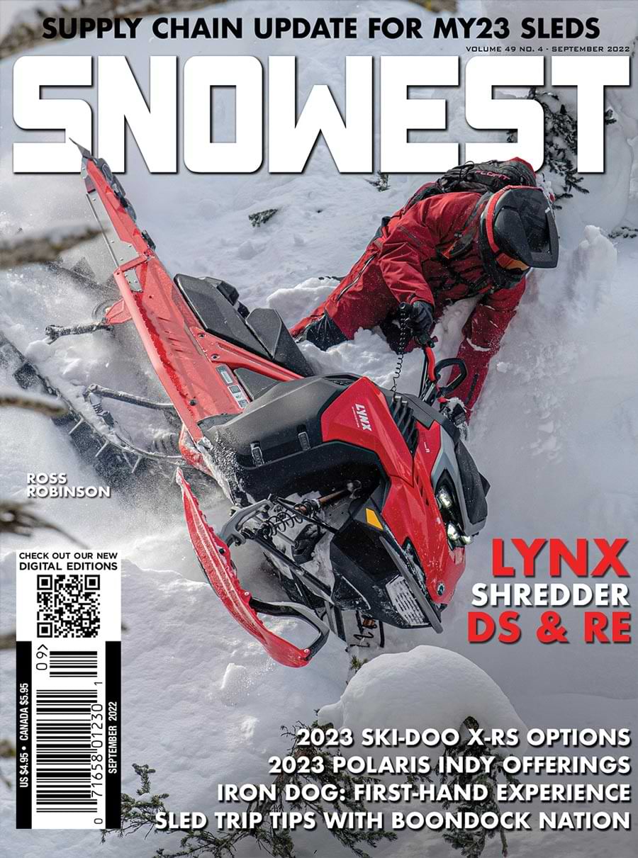 SnoWest September 2022 issue cover