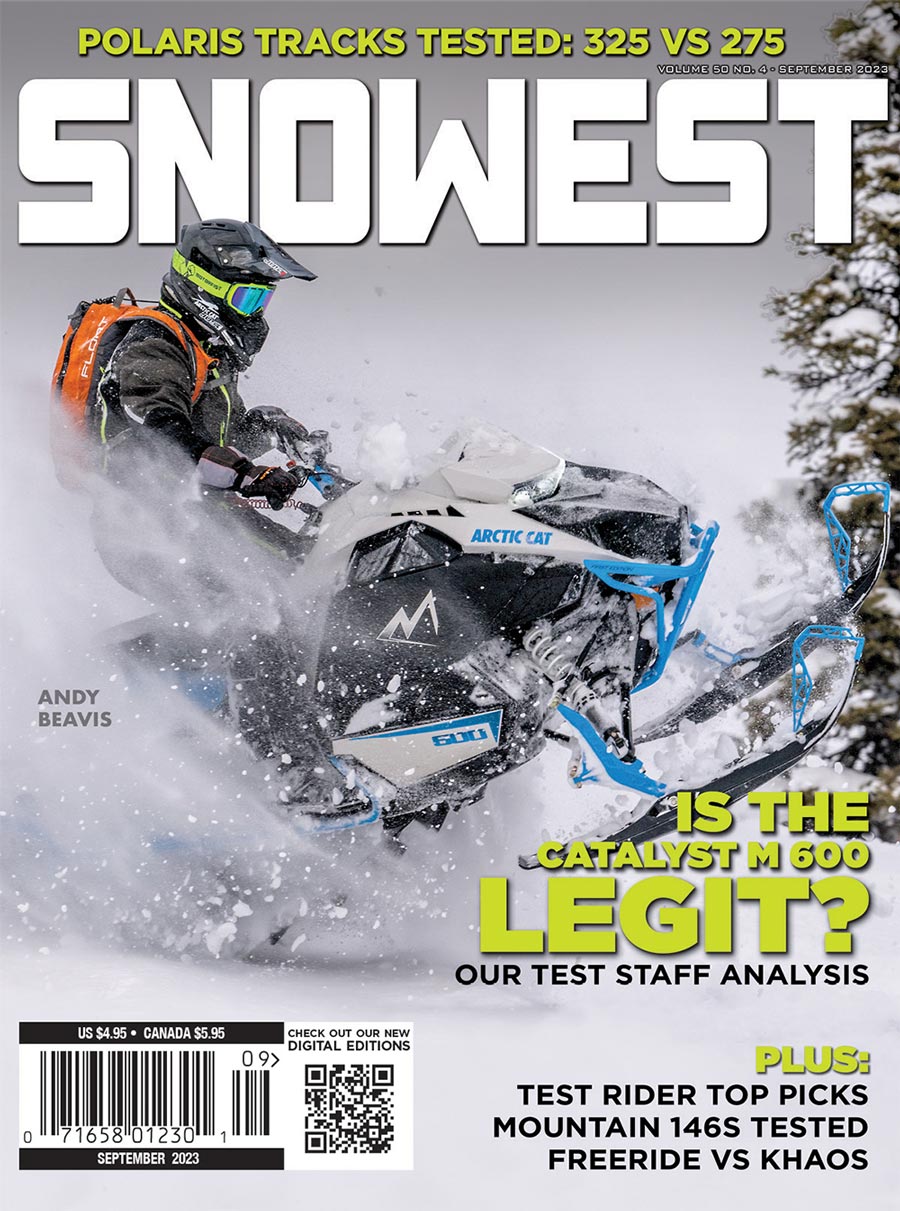 SnoWest September 2023 issue cover