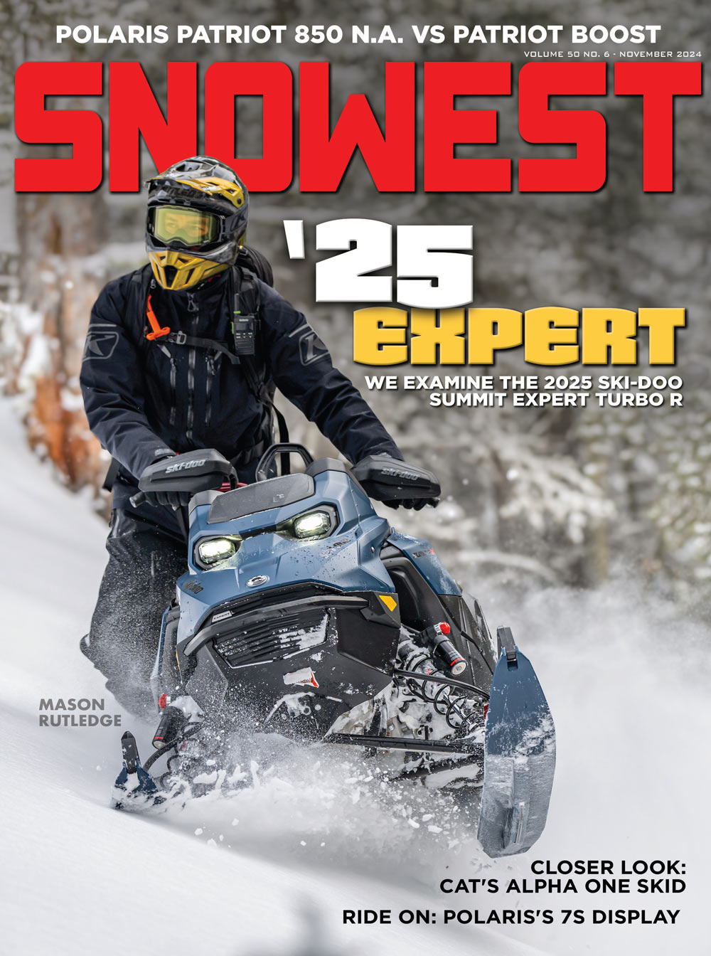 SnoWest November 2024 cover